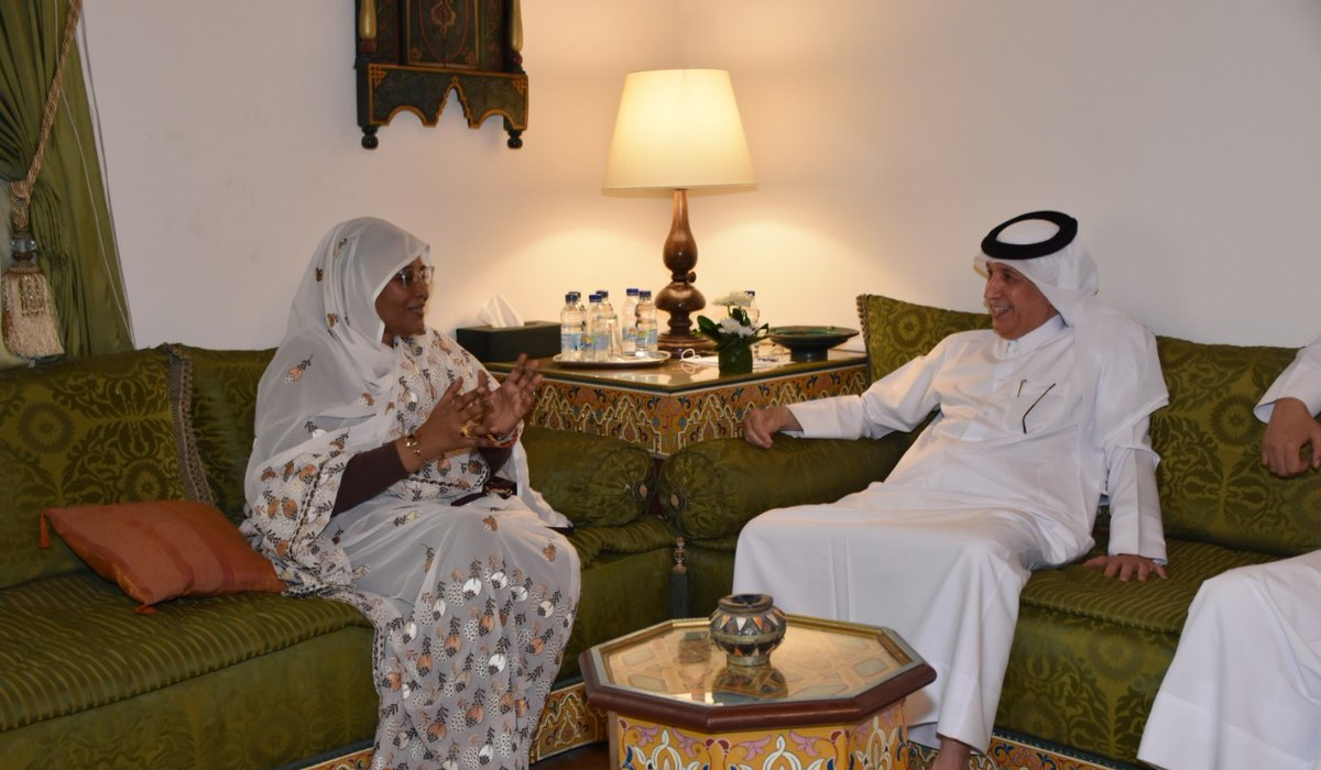 Minister of State for Foreign Affairs Meets Minister of Foreign Affairs of Sudan